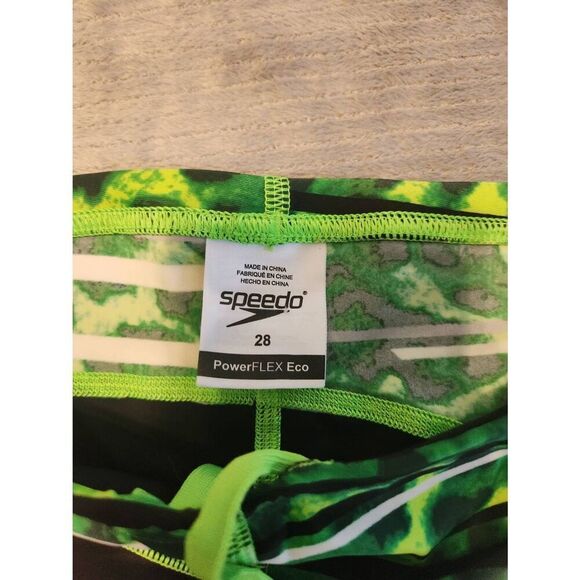 Speedo Powerflex Eco Jammer Adult Men's Performance Racing Suit Size 28 - Picture 2 of 3